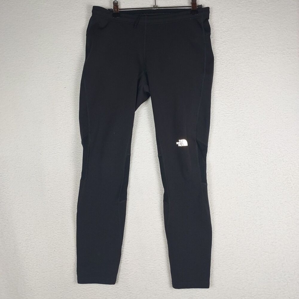 The North Face Womens Leggings Small Black Stretch Athletic Running Workout